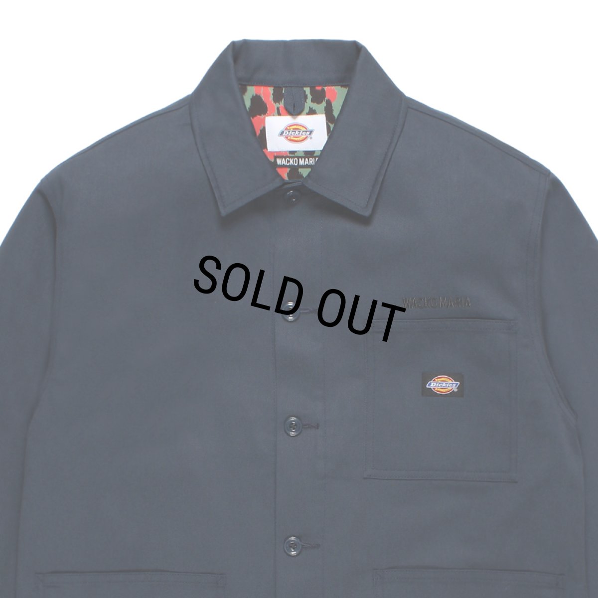 画像2: WACKO MARIA/DICKIES / COVERALL（NAVY）［カバーオール-26春夏］ (2)