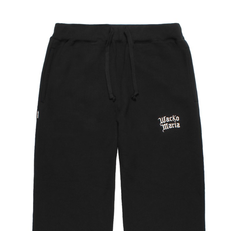 画像2: WACKO MARIA/HEAVY WEIGHT SWEAT PANTS（BLACK）［スウェットパンツ-26春夏］
