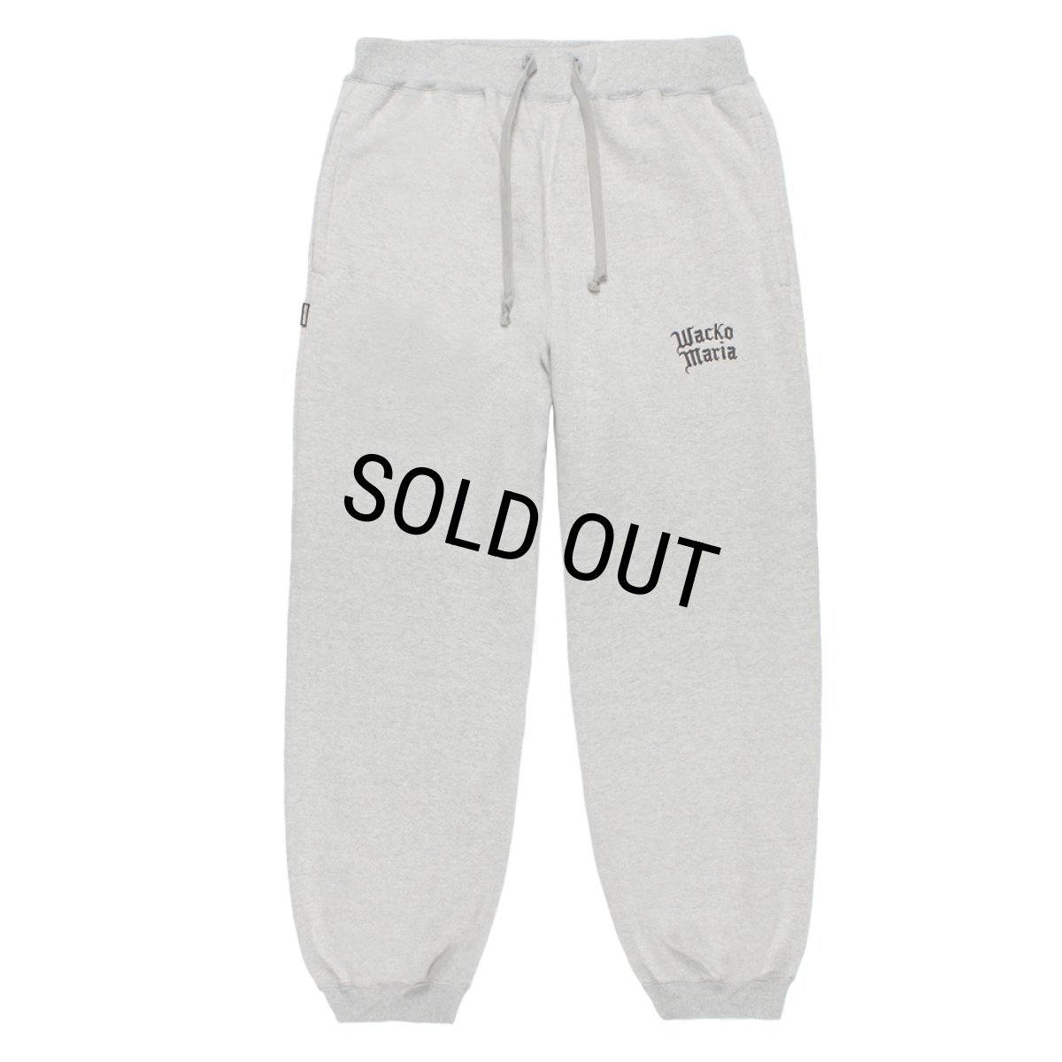 画像1: WACKO MARIA/HEAVY WEIGHT SWEAT PANTS（GRAY）［スウェットパンツ-26春夏］ (1)