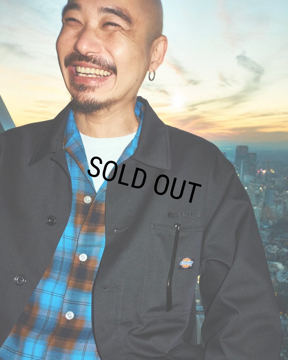 画像6: WACKO MARIA/DICKIES / COVERALL（BLACK）［カバーオール-26春夏］ (6)