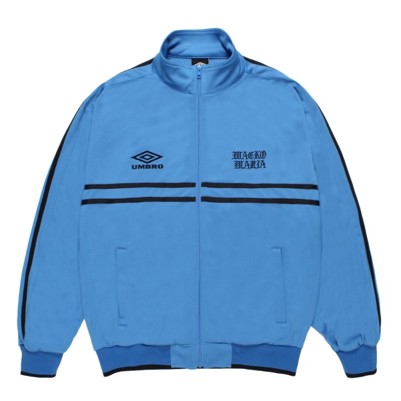 画像1: WACKO MARIA/UMBRO / JERSEY TRACK JACKET（BLUE）［ジャージトラックJKT-26春夏］