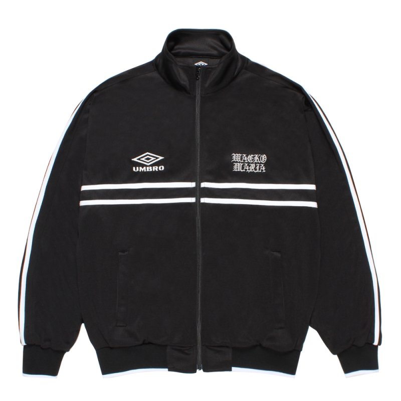 画像1: WACKO MARIA/UMBRO / JERSEY TRACK JACKET（BLACK）［ジャージトラックJKT-26春夏］