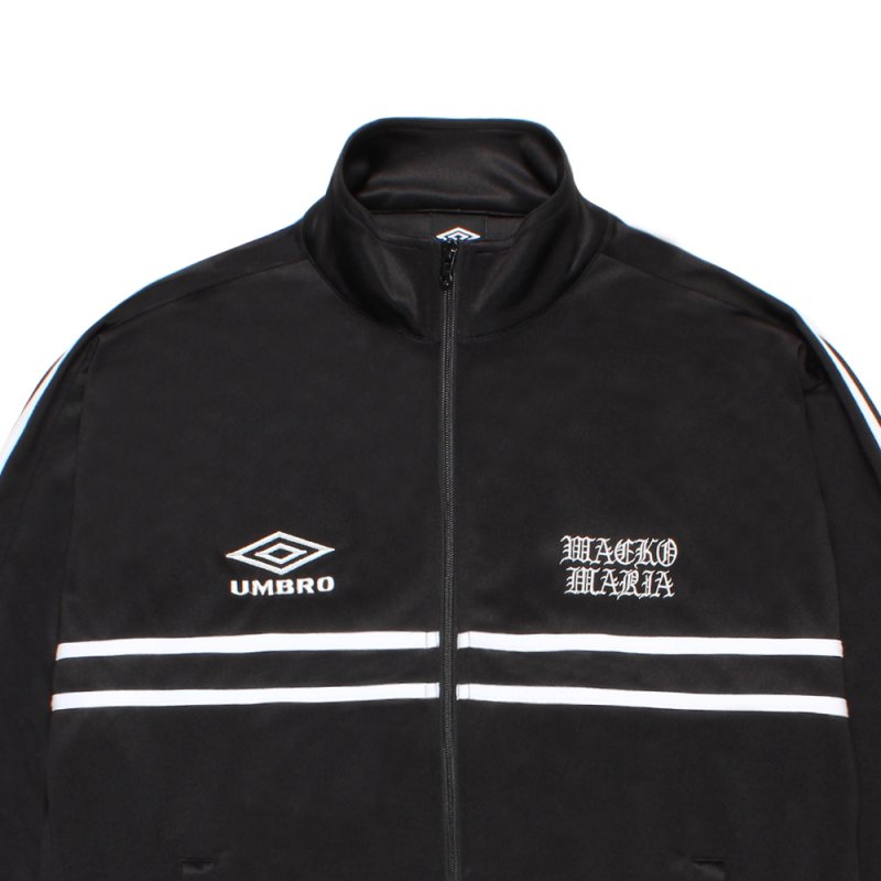 画像2: WACKO MARIA/UMBRO / JERSEY TRACK JACKET（BLACK）［ジャージトラックJKT-26春夏］