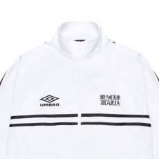 画像2: WACKO MARIA/UMBRO / JERSEY TRACK JACKET（WHITE）［ジャージトラックJKT-26春夏］ (2)