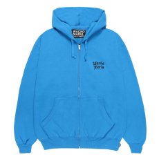 画像1: WACKO MARIA/HEAVY WEIGHT ZIP HOODED SWEAT SHIRT（BLUE）［ジップアップパーカー-26春夏］ (1)