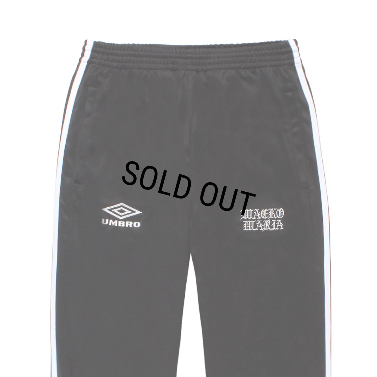 画像3: WACKO MARIA/UMBRO / JERSEY TRACK PANTS（BLACK）［ジャージトラックパンツ-26春夏］ (3)
