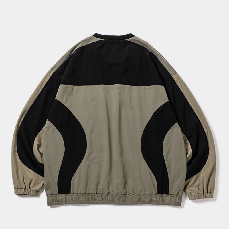 画像2: TIGHTBOOTH/PANEL WIND JACKET（Olive）［パネルウィンドJKT-26春夏］