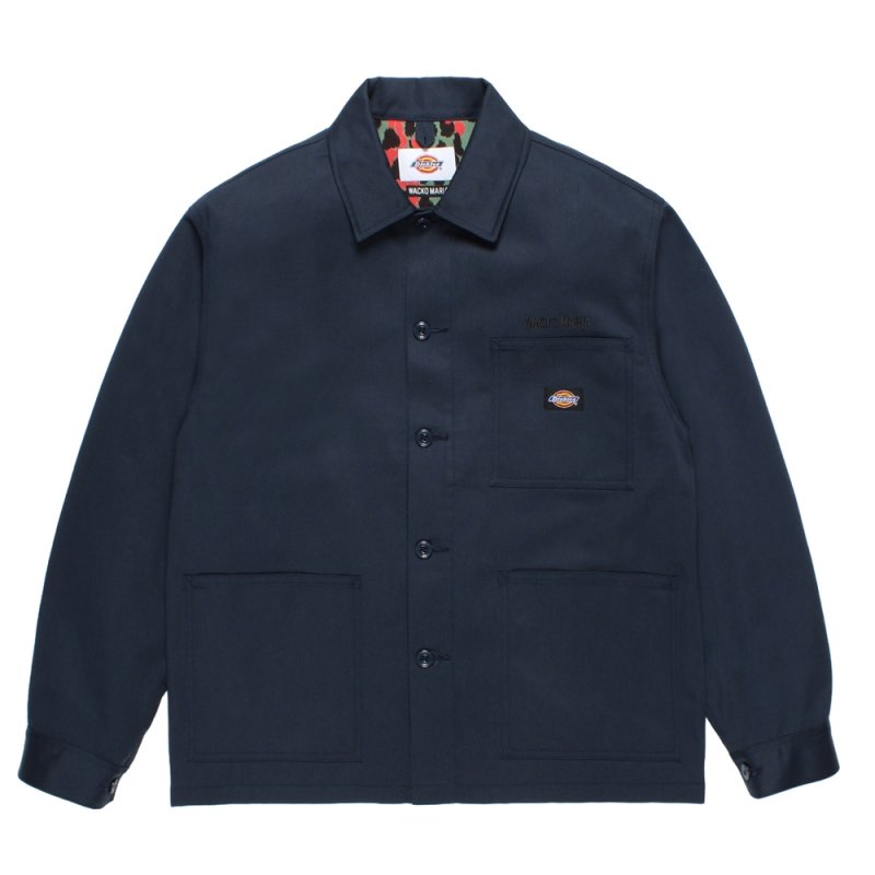 画像1: WACKO MARIA/DICKIES / COVERALL（NAVY）［カバーオール-26春夏］