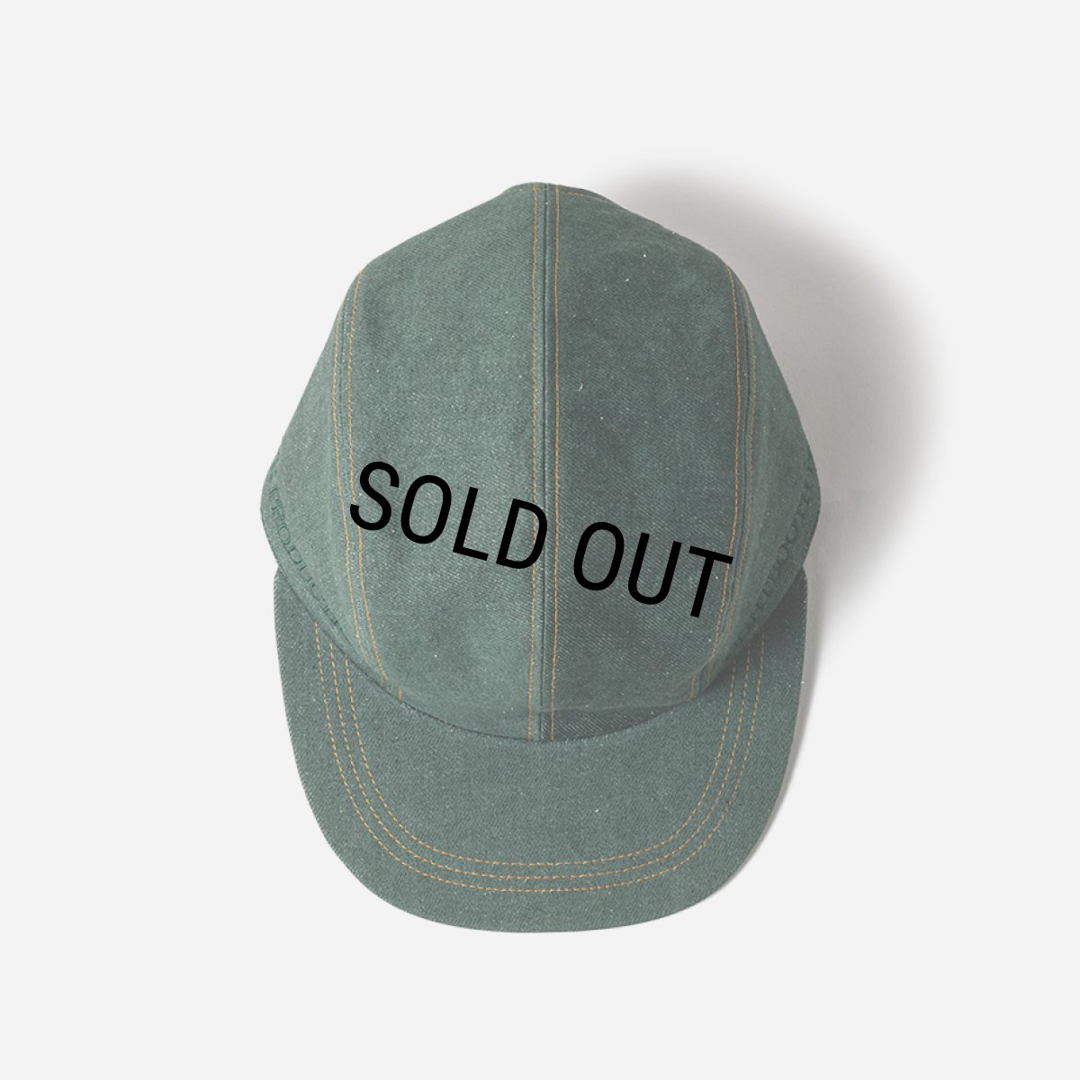 画像8: 【20%OFF】TIGHTBOOTH/SIDE LOGO DENIM CAMP CAP（各色）［デニムキャンプキャップ-26春夏］ (8)