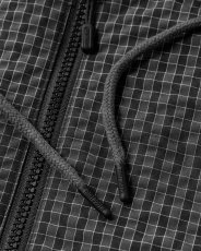 画像4: TIGHTBOOTH/RIPPLE PLAID ANORAK（Black）［リップルプラッドアノラック-26春夏］ (4)