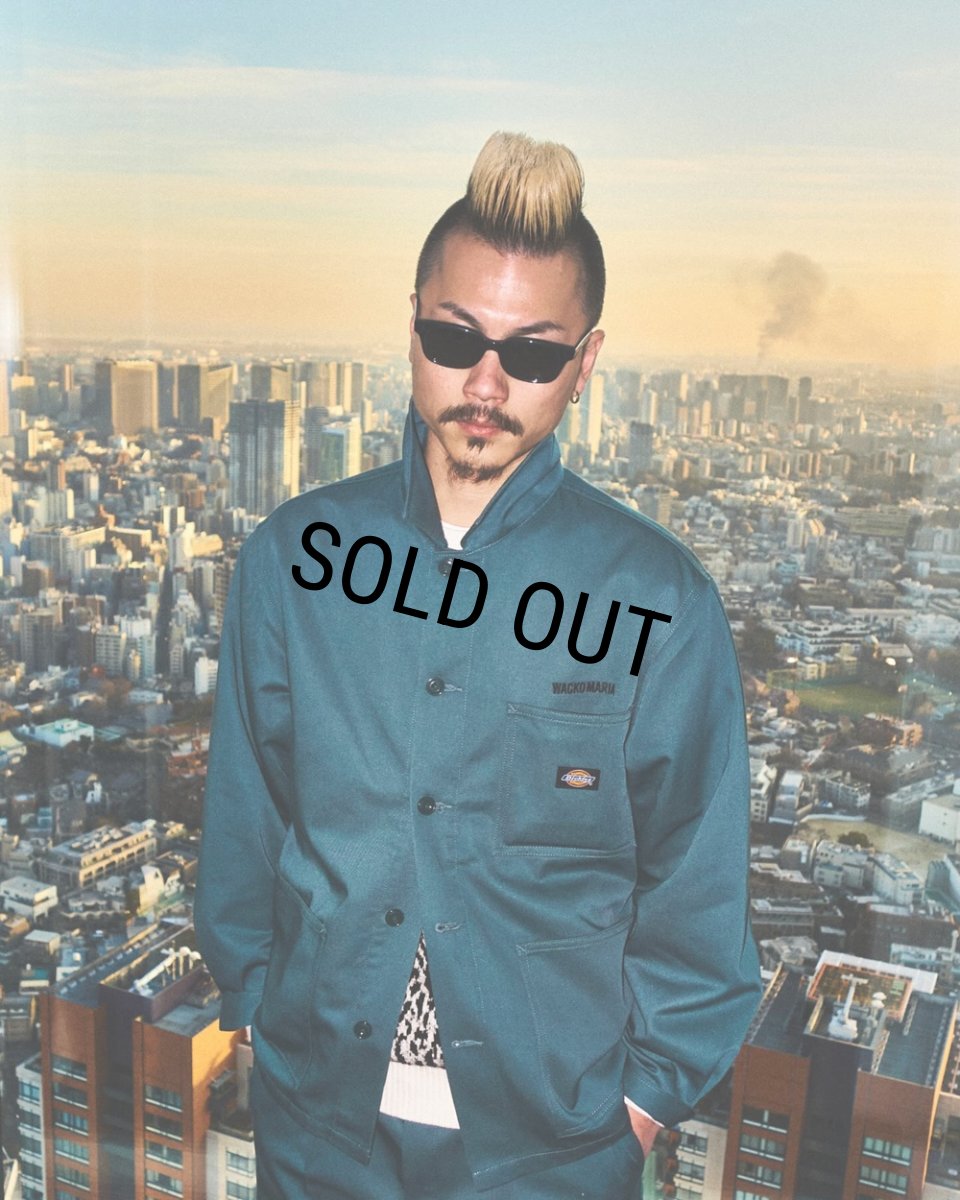 画像7: WACKO MARIA/DICKIES / COVERALL（GREEN）［カバーオール-26春夏］ (7)