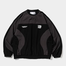 画像1: TIGHTBOOTH/PANEL WIND JACKET（Black）［パネルウィンドJKT-26春夏］ (1)