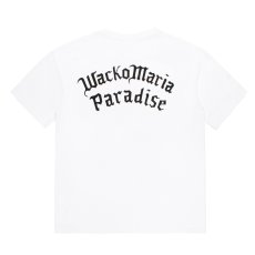 画像1: WACKO MARIA/WASHED HEAVY WEIGHT T-SHIRT（WHITE）［プリントT-26春夏］ (1)