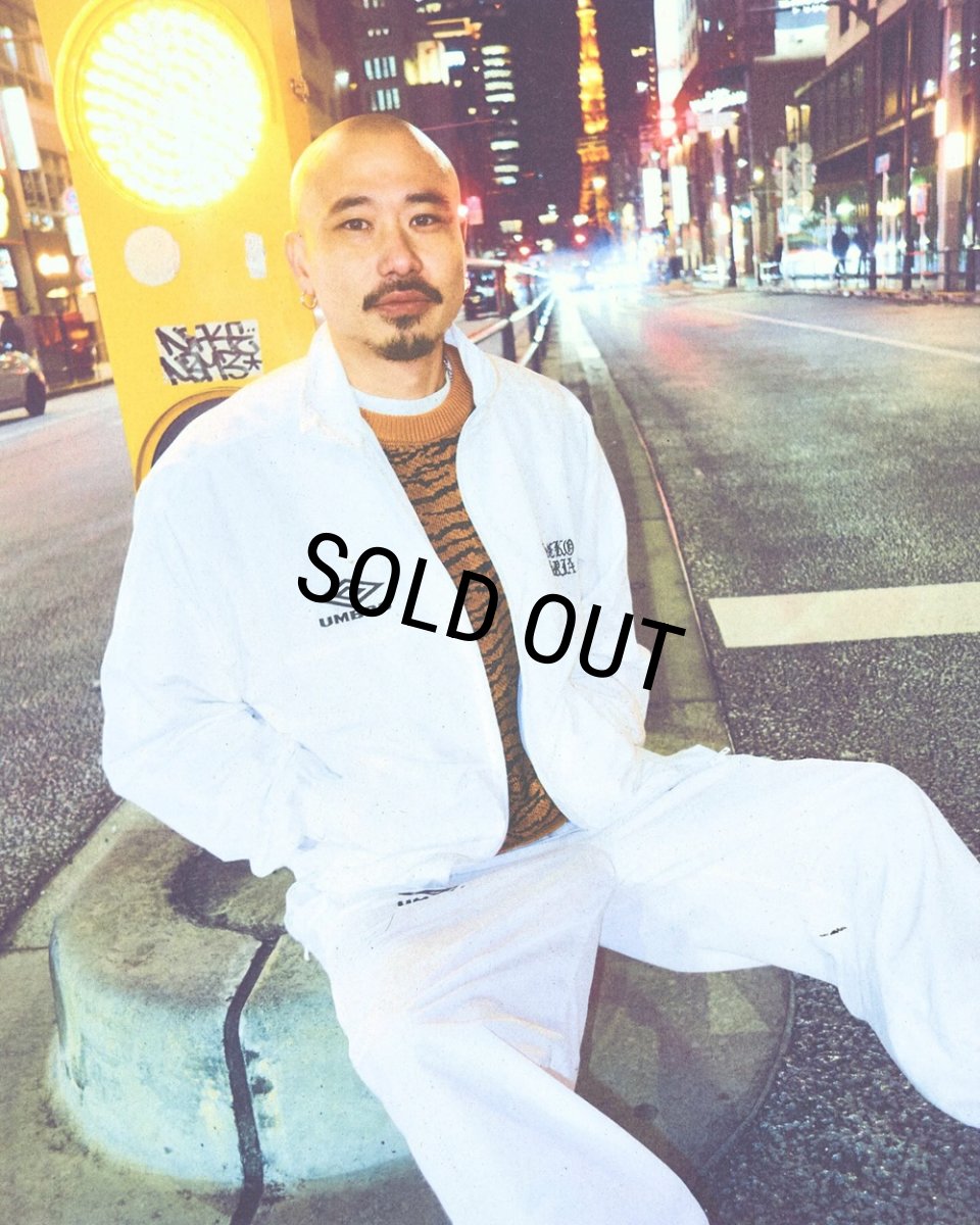 画像8: WACKO MARIA/UMBRO / NYLON TRACK PANTS（WHITE）［ナイロントラックパンツ-26春夏］ (8)