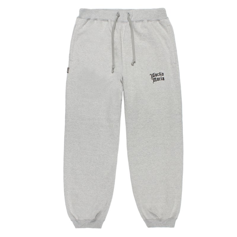 画像1: WACKO MARIA/HEAVY WEIGHT SWEAT PANTS（GRAY）［スウェットパンツ-26春夏］