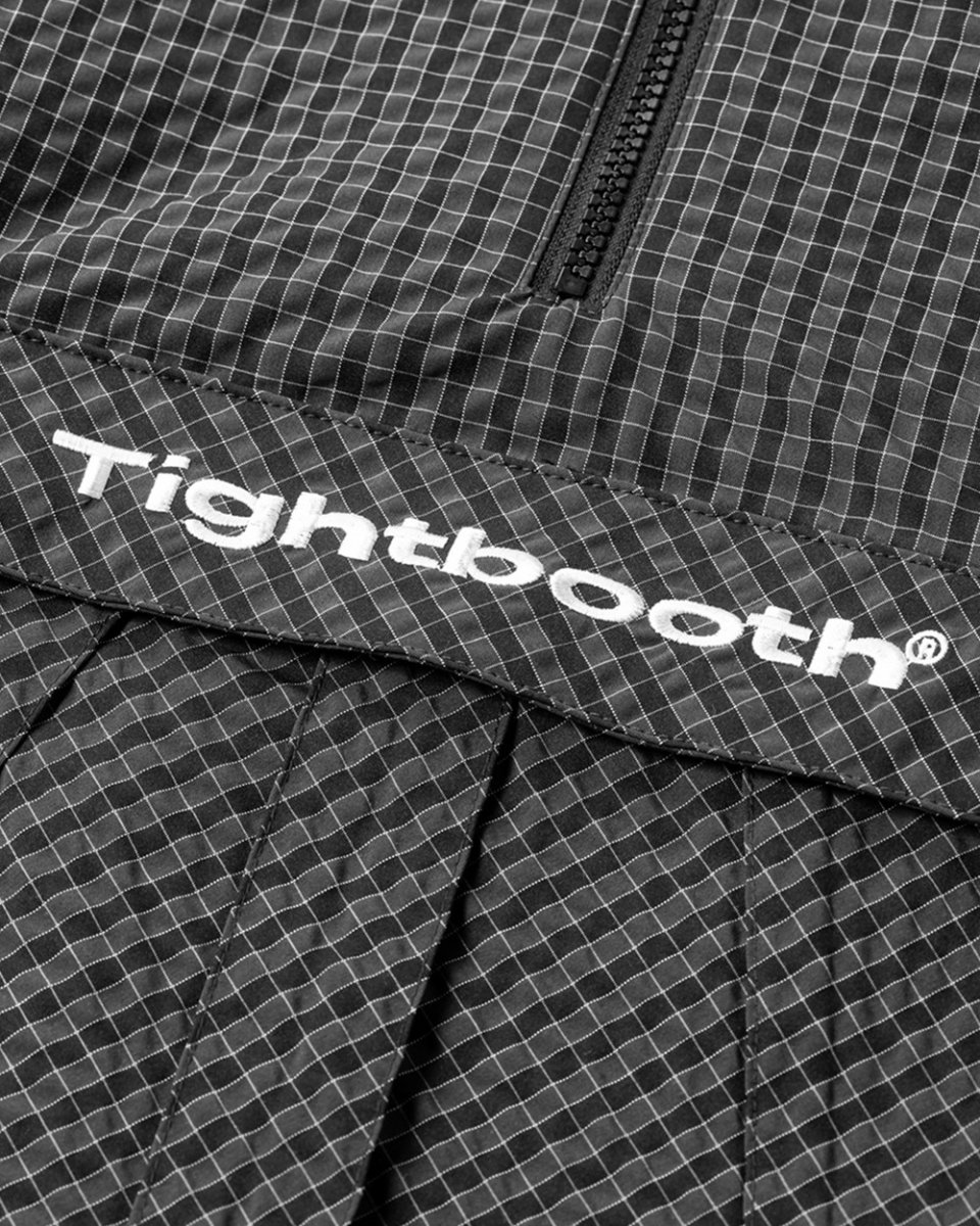 画像7: TIGHTBOOTH/RIPPLE PLAID ANORAK（Black）［リップルプラッドアノラック-26春夏］ (7)