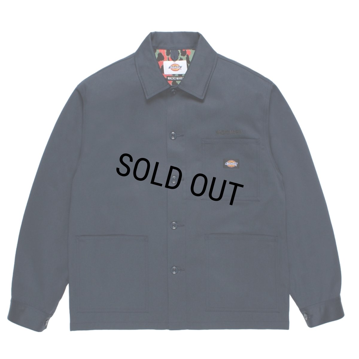 画像1: WACKO MARIA/DICKIES / COVERALL（NAVY）［カバーオール-26春夏］ (1)