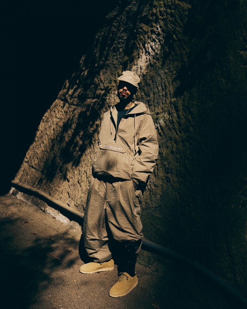 画像3: TIGHTBOOTH/RIPPLE PLAID ANORAK（Beige）［リップルプラッドアノラック-26春夏］