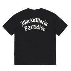 画像1: WACKO MARIA/WASHED HEAVY WEIGHT T-SHIRT（BLACK）［プリントT-26春夏］ (1)