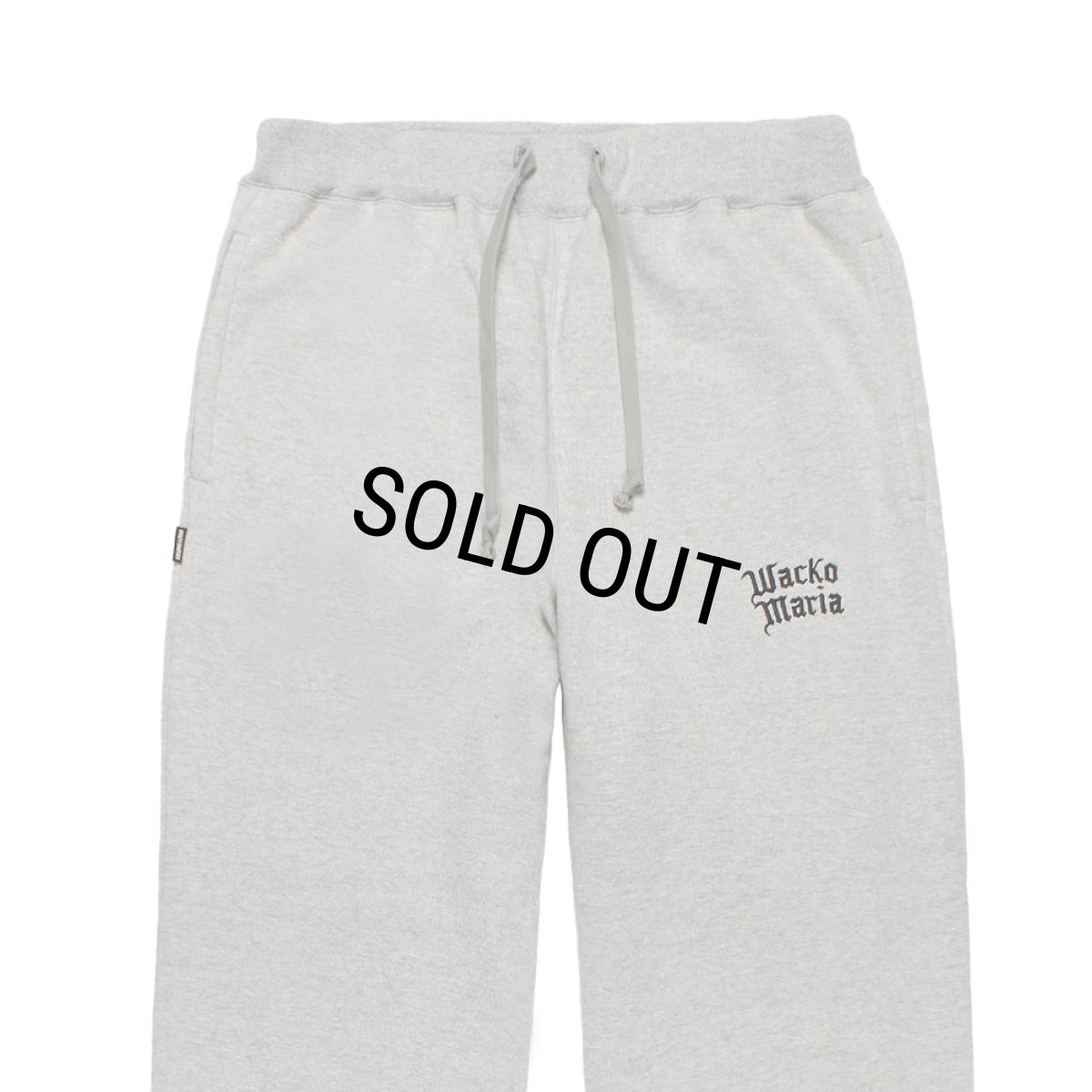 画像2: WACKO MARIA/HEAVY WEIGHT SWEAT PANTS（GRAY）［スウェットパンツ-26春夏］ (2)