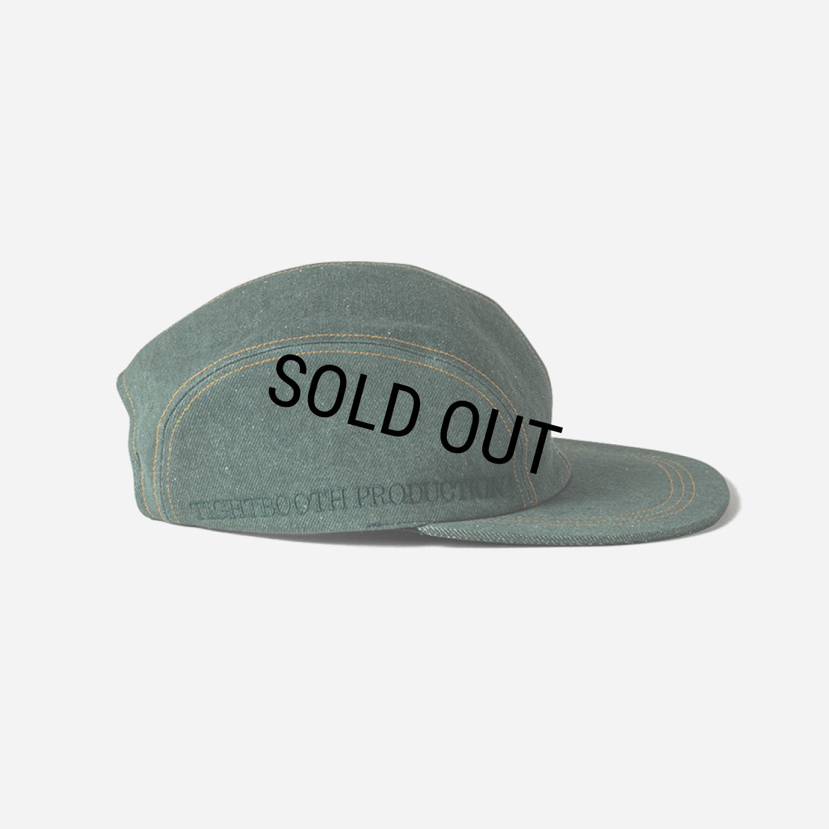 画像7: 【20%OFF】TIGHTBOOTH/SIDE LOGO DENIM CAMP CAP（各色）［デニムキャンプキャップ-26春夏］ (7)