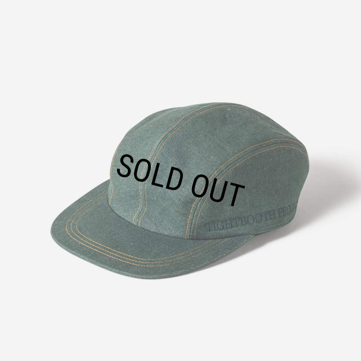 画像3: 【20%OFF】TIGHTBOOTH/SIDE LOGO DENIM CAMP CAP（各色）［デニムキャンプキャップ-26春夏］ (3)