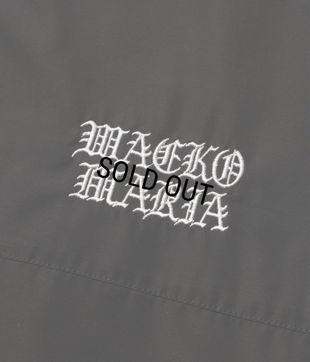 画像3: WACKO MARIA/UMBRO / NYLON TRACK JACKET（BLACK）［ナイロントラックJKT-26春夏］ (3)