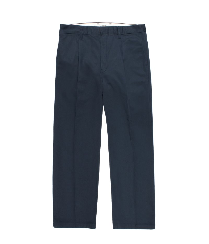 画像2: WACKO MARIA/DICKIES / PLEATED TROUSERS（NAVY）［ワンタックトラウザース-26春夏］