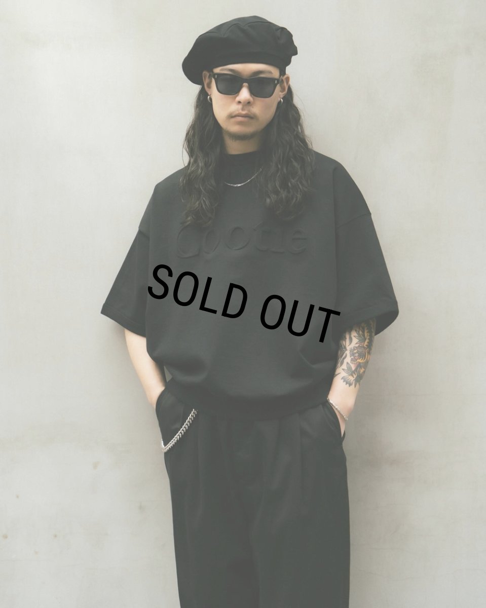画像4: COOTIE PRODUCTIONS/Plaited Jersey Beret（Black）［ジャージベレー-26春夏］ (4)