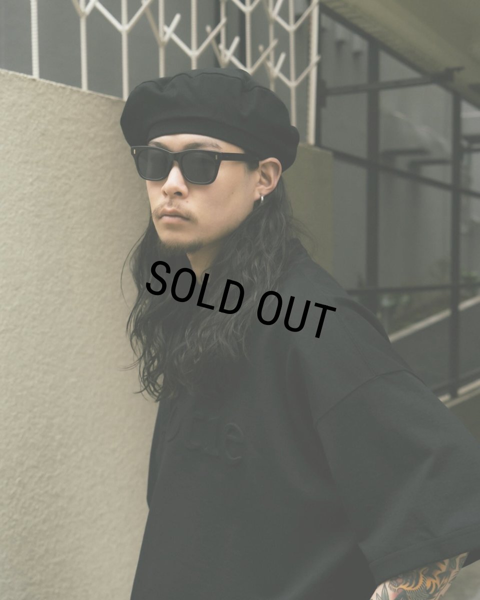 画像5: COOTIE PRODUCTIONS/Plaited Jersey Beret（Black）［ジャージベレー-26春夏］ (5)