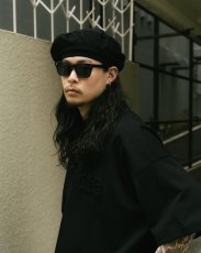 画像5: COOTIE PRODUCTIONS/Plaited Jersey Beret（Black）［ジャージベレー-26春夏］ (5)