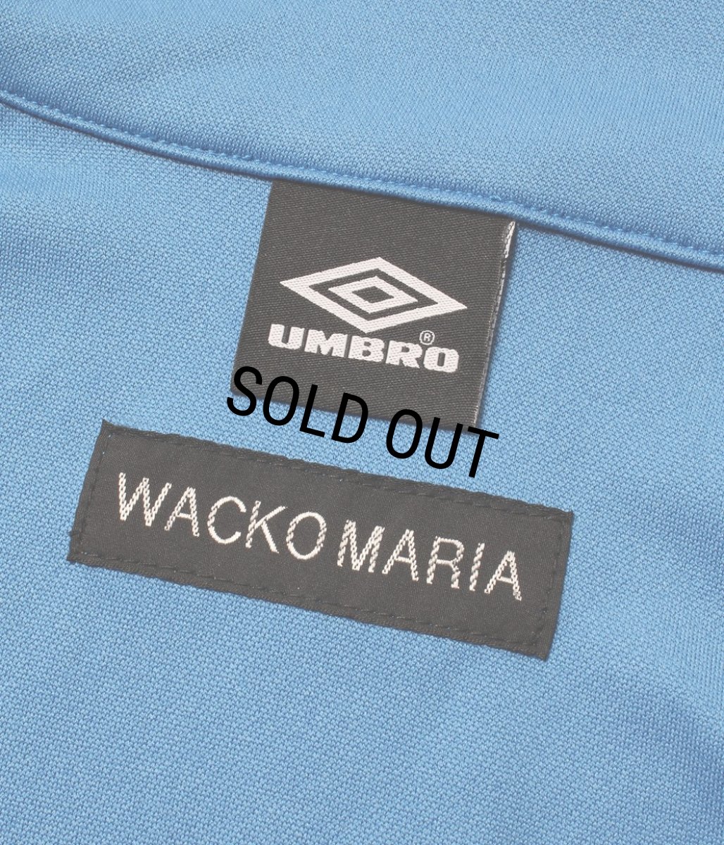 画像5: WACKO MARIA/UMBRO / JERSEY TRACK JACKET（BLUE）［ジャージトラックJKT-26春夏］ (5)