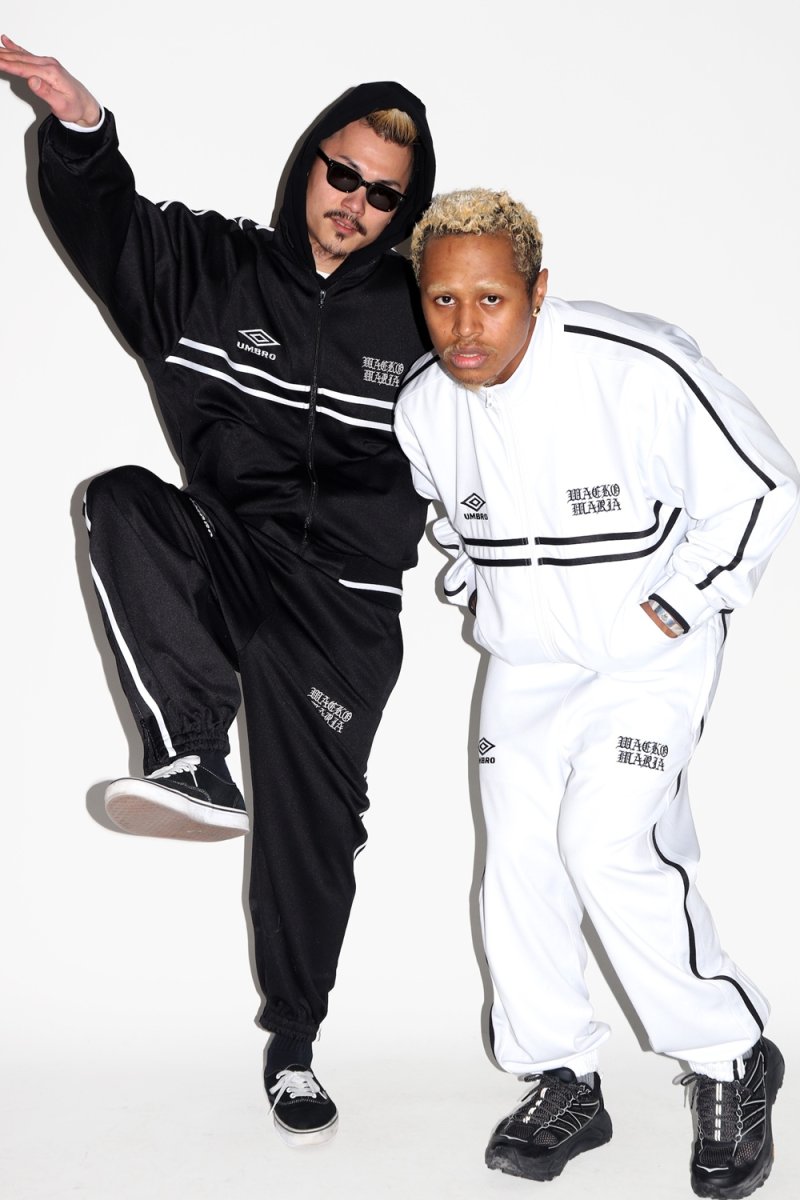 画像3: WACKO MARIA/UMBRO / JERSEY TRACK JACKET（BLACK）［ジャージトラックJKT-26春夏］