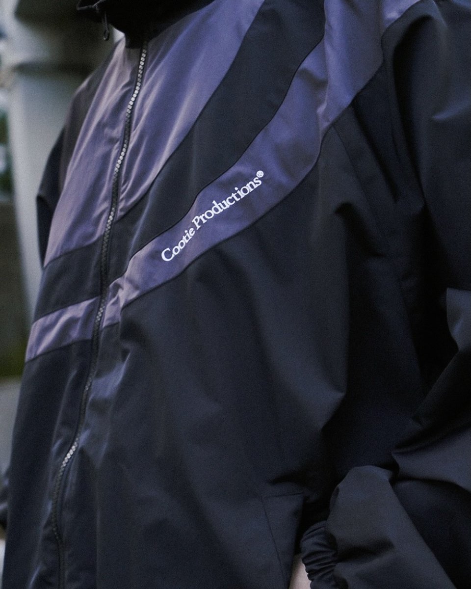画像7: COOTIE PRODUCTIONS/Nylon Paneling Track Jacket（Navy）［ナイロンパネリングトラックJKT-26春夏］ (7)