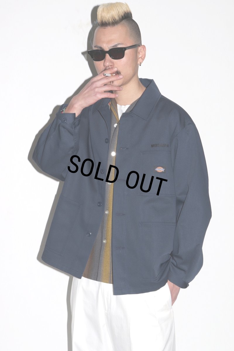 画像6: WACKO MARIA/DICKIES / COVERALL（NAVY）［カバーオール-26春夏］ (6)