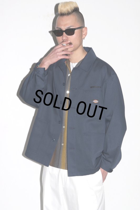 WACKO MARIA/DICKIES / COVERALL（NAVY）［カバーオール-26春夏］ - JONAS