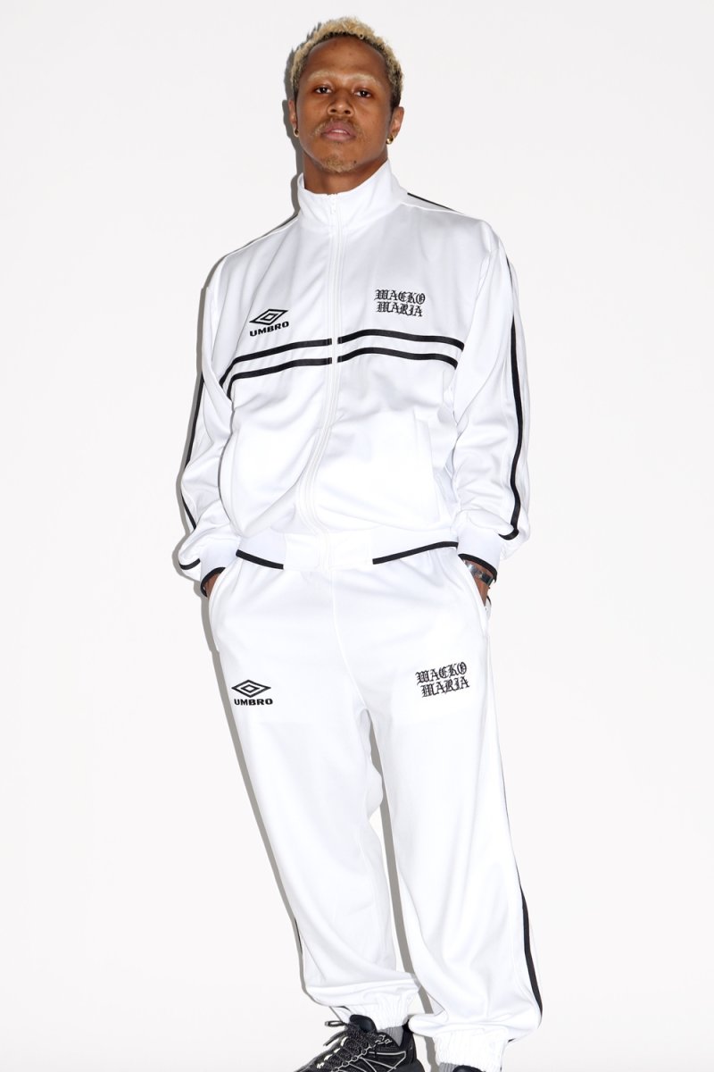 画像3: WACKO MARIA/UMBRO / JERSEY TRACK PANTS（WHITE）［ジャージトラックパンツ-26春夏］