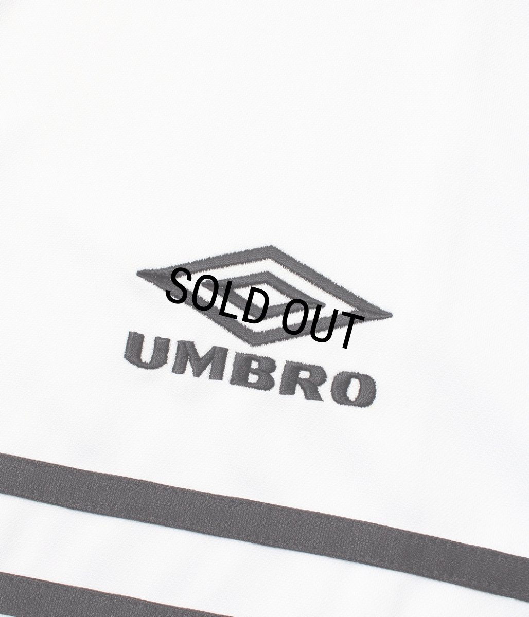 画像4: WACKO MARIA/UMBRO / JERSEY TRACK JACKET（WHITE）［ジャージトラックJKT-26春夏］ (4)