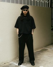 画像7: COOTIE PRODUCTIONS/Westpoint 2 Tuck Easy Trousers（Black）［ウエストポイントツータックイージートラウザース-26春夏］ (7)