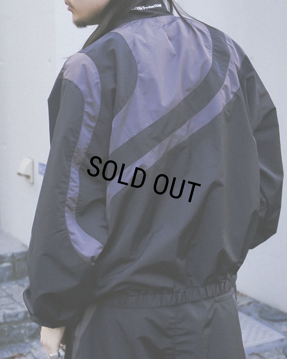 画像9: COOTIE PRODUCTIONS/Nylon Paneling Track Jacket（Black）［ナイロンパネリングトラックJKT-26春夏］ (9)