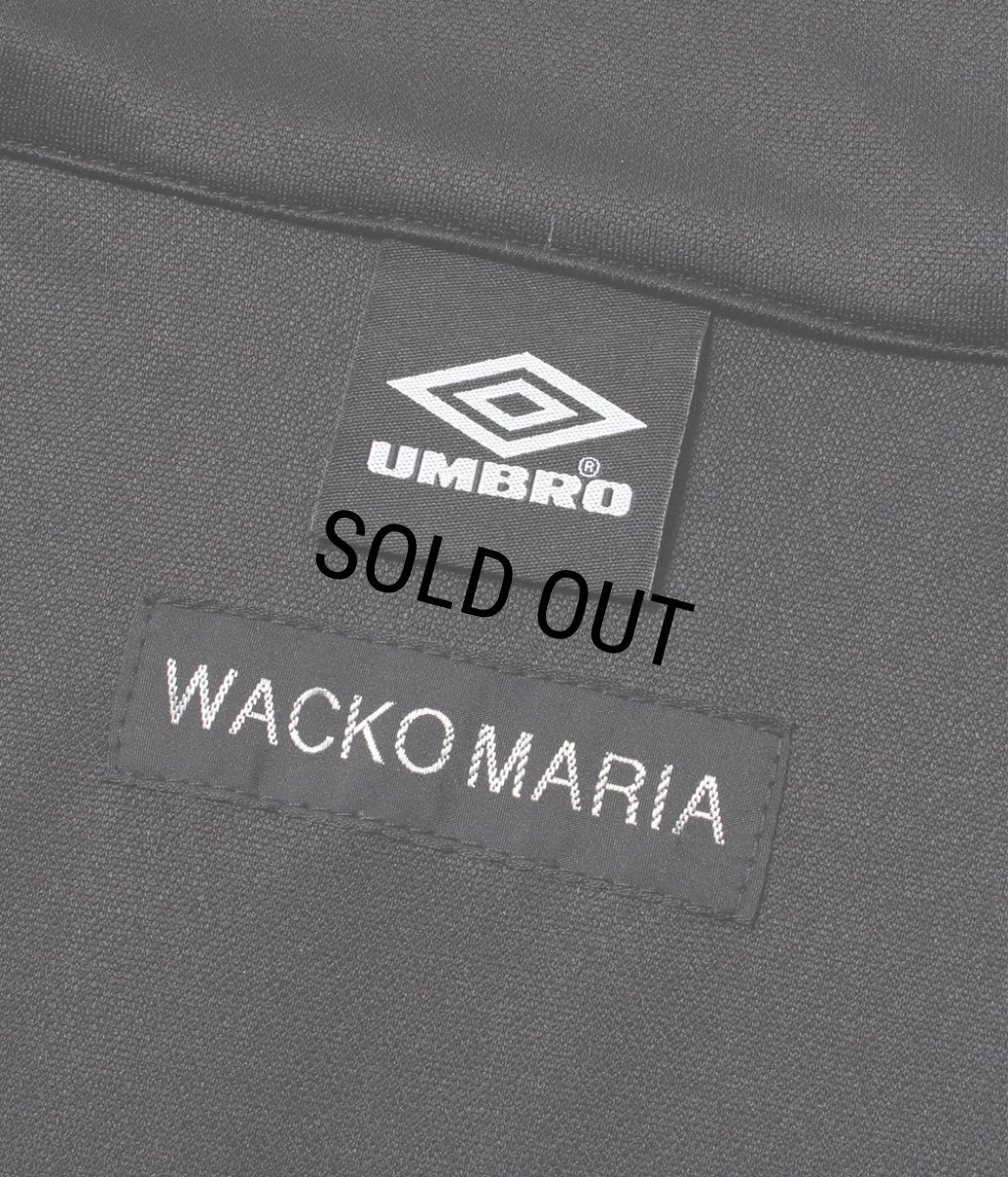 画像5: WACKO MARIA/UMBRO / JERSEY TRACK JACKET（BLACK）［ジャージトラックJKT-26春夏］ (5)