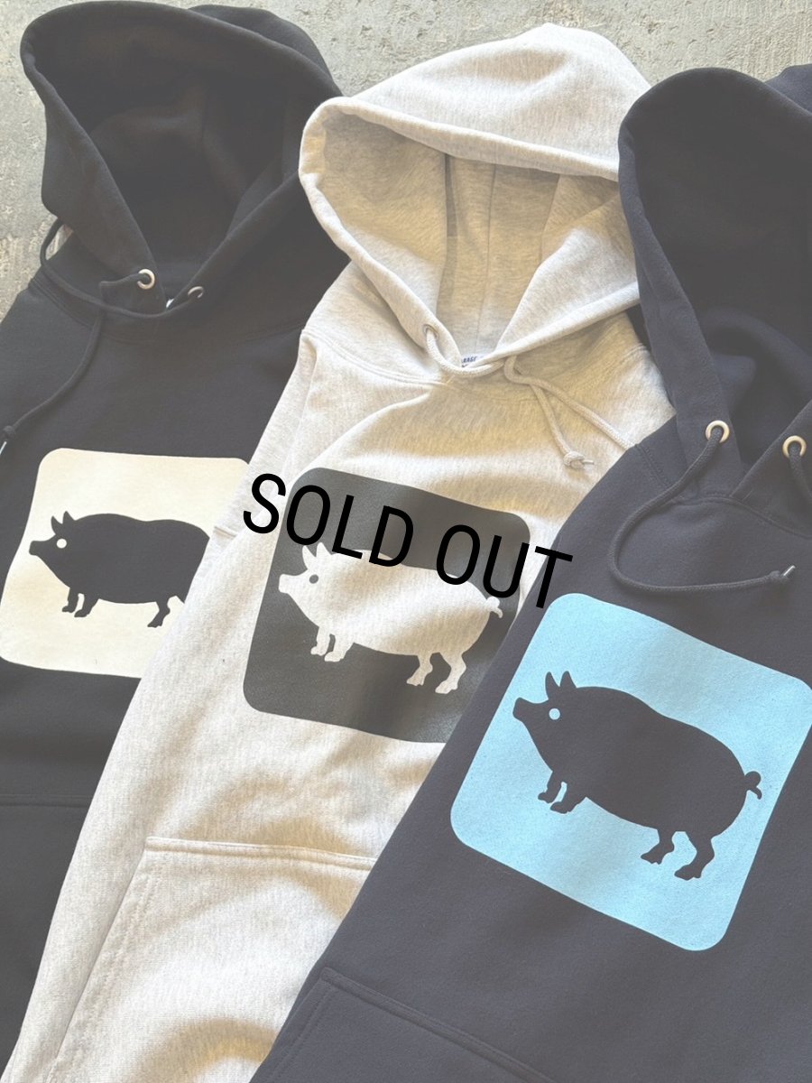 画像6: PORKCHOP/CYOW HOODIE（NAVY）［プルオーバーパーカー-26春夏］ (6)