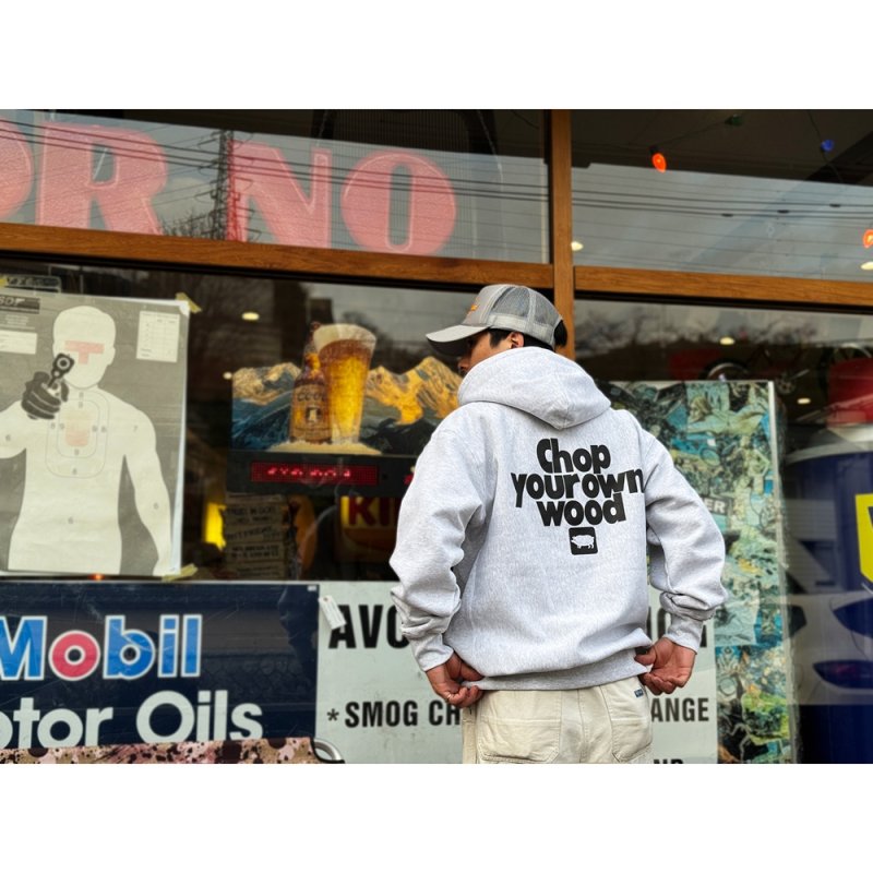 画像3: PORKCHOP/CYOW HOODIE（ASH）［プルオーバーパーカー-26春夏］