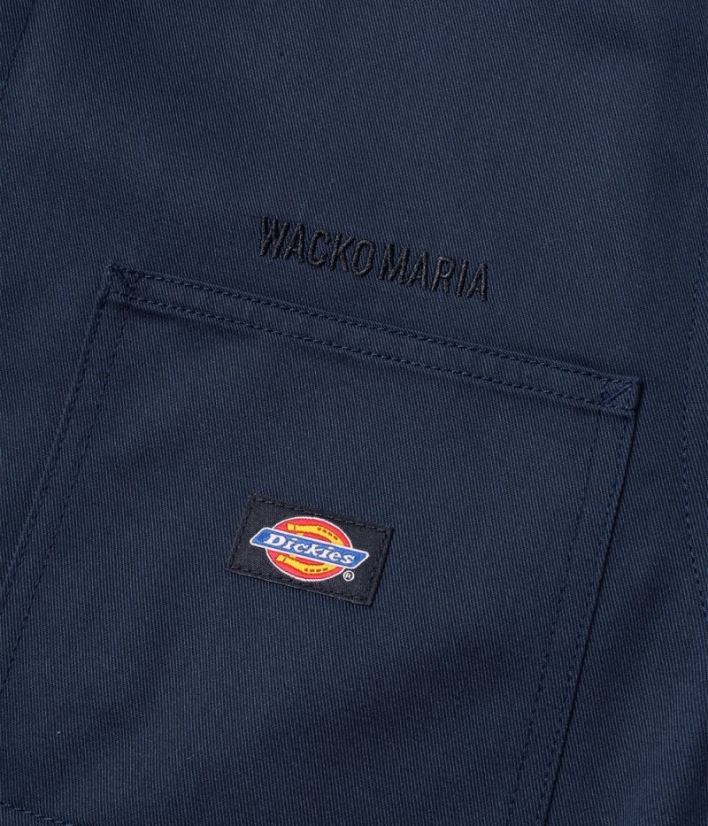 画像2: WACKO MARIA/DICKIES / COVERALL（NAVY）［カバーオール-26春夏］