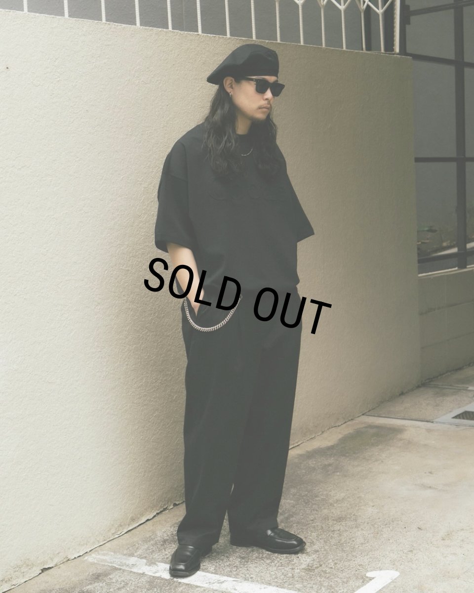 画像7: COOTIE PRODUCTIONS/Plaited Jersey Beret（Black）［ジャージベレー-26春夏］ (7)