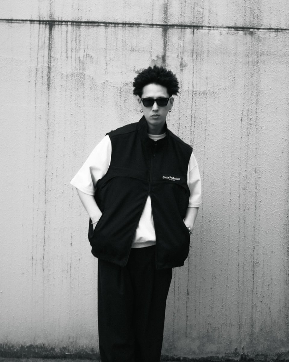 画像10: COOTIE PRODUCTIONS/Polyester Twill Training Vest（Black）［ポリエステルツイルトレーニングベスト-26春夏］ (10)