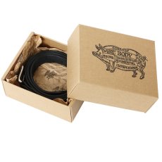 画像6: PORKCHOP/LEATHER BELT（BLACK）［レザーベルト-26春夏］ (6)