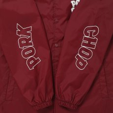 画像4: PORKCHOP/WP BIG LOGO COACH JKT（BURGUNDY）［ウイングポークビッグロゴコーチJKT-26春夏］ (4)