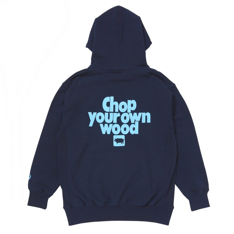 画像2: PORKCHOP/CYOW HOODIE（NAVY）［プルオーバーパーカー-26春夏］
