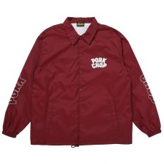 画像2: PORKCHOP/WP BIG LOGO COACH JKT（BURGUNDY）［ウイングポークビッグロゴコーチJKT-26春夏］ (2)